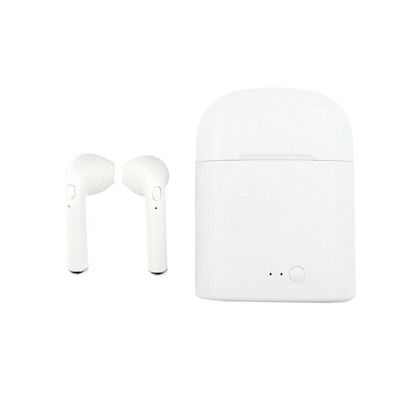 i7s tws bluetooth headsets for iPhone White